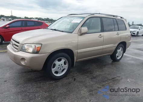 2005 Toyota Highlander Limited V6 из США, поврежденный, VIN JTEEP21A350077940